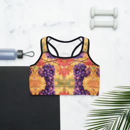 bbluna60 Grapes Sports Bra