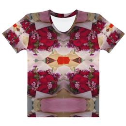 Linda's Roses Women's Crew Neck T-Shirt