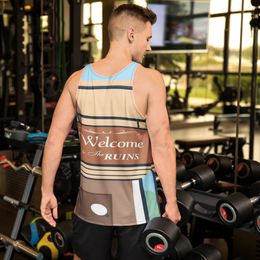 Lyn2x Ruins Men's Tank Top