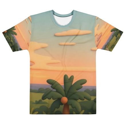 Boy2x Palm Trees Men's Crew Neck T-Shirt