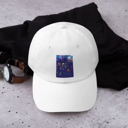 Nathy Yellow Gumamela Dad Hat