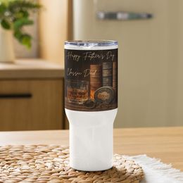 Father's Day Travel Mug with a Handle