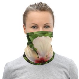 Nathy Peach Gumamela Neck Gaiter