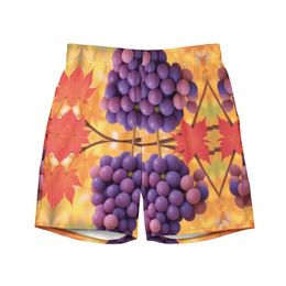 bbluna60 Grapes Recycled Swim Trunks
