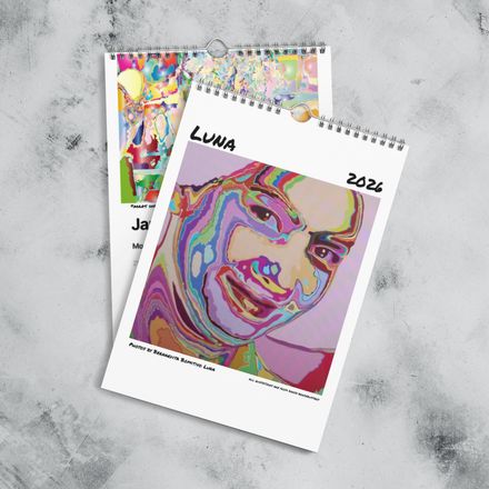 Luna Wall Calendar 2026