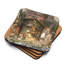 St. Andrews Cork-Back Coaster