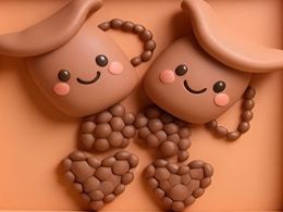 3D Chocolate Cups