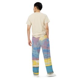 Boy2x Ocean Unisex Wide-Leg Pants