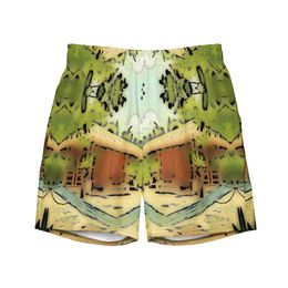 LB Home Recycled Swim Trunks