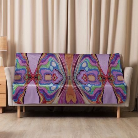 Gloria2 Sublimated Sherpa Blanket