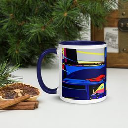 Boy2x Ceramic Mug with Color Inside