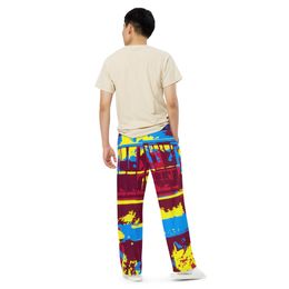 Bbluna60 4Colors Unisex Wide-Leg Pants