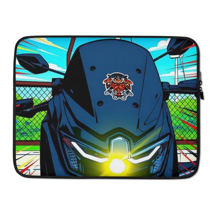 Juvy Motorbike Laptop Sleeve
