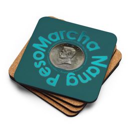 MNP Cork-Back Coaster