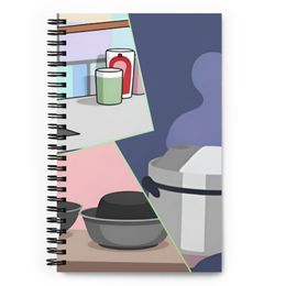 Julio Kitchen Spiral Notebook
