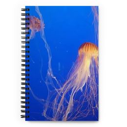 ZAG Orange Jellyfish Notebook