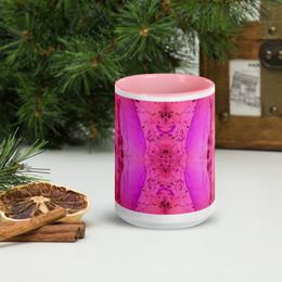 Mark Ceramic Mug with Color Inside