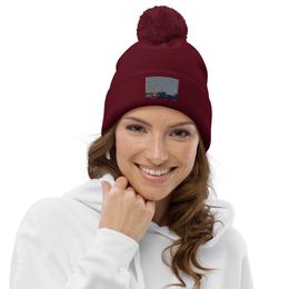 Boy2x Palm Trees Pom-Pom Beanie 
