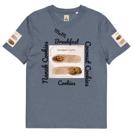 bbluna60 Breakfast Cookies  Unisex Organic Cotton T-Shirt 