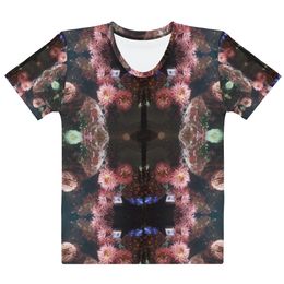 ZAG Pinkish Women's Crew Neck T-Shirt