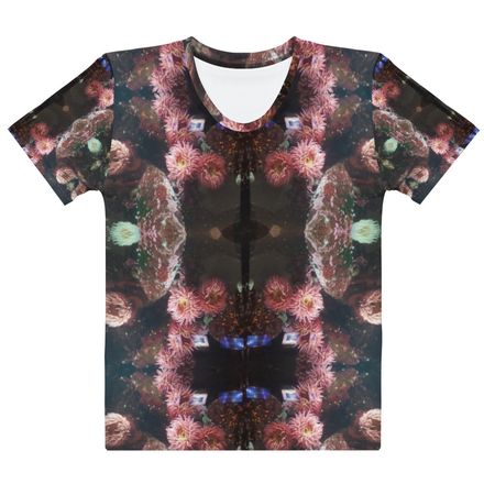 ZAG Pinkish Women's Crew Neck T-Shirt