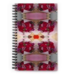 Linda's Roses Spiral Notebook