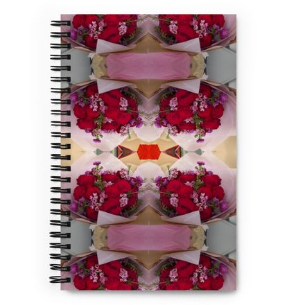 Linda's Roses Spiral Notebook