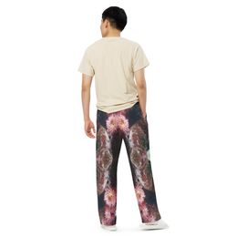 ZAG Pinkish Unisex Wide-Leg Pants
