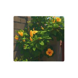 Nathy Yellow Gumamela Gaming Mouse Pad
