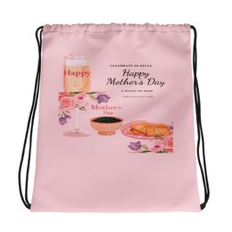 2Mother's Day Drawstring Bag