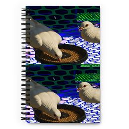 Juvy Birds Spiral Notebook