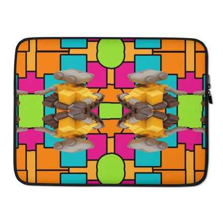 bbluna60 Robot Laptop Sleeve