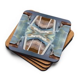 Connie's Car Cork-Back Coaster