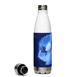 ZAG White Jellyfish Stainless Steel Water Bottle