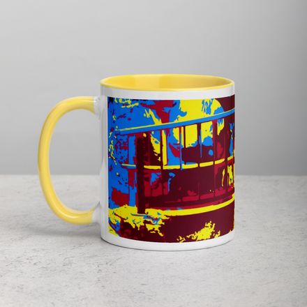 bbluna60 4Colors Ceramic Mug with Color Inside