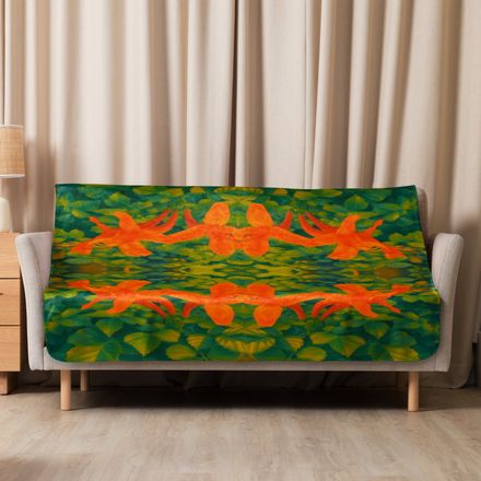 2Jun2x Sublimated Sherpa Blanket