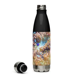 ZAG Orange Corals Stainless Steel Water Bottle