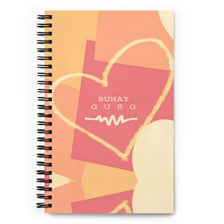 Rica Heart Spiral Notebook