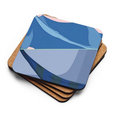 Julio Mosquet Cork-Back Coaster