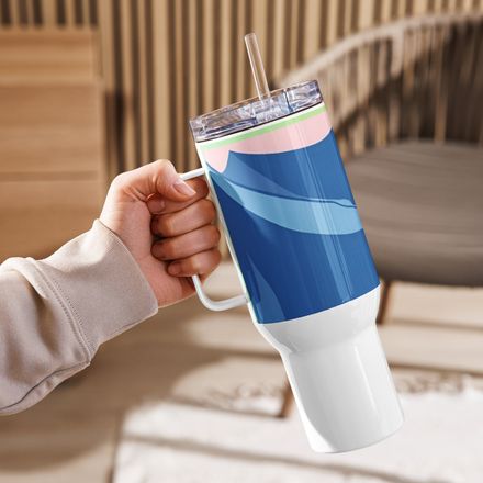 Julio Mosquet Travel Mug with a Handle