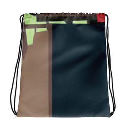 Glen Door Drawstring Bag