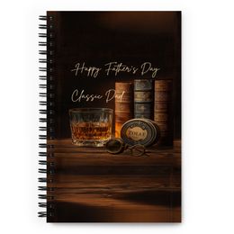 Father's Day Spiral Notebook 