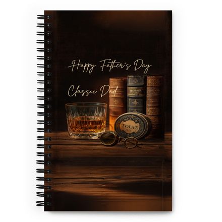 Father's Day Spiral Notebook 