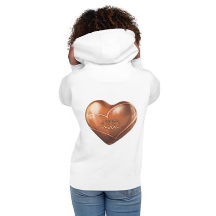 Rica Heart Cotton Pullover Hoodie