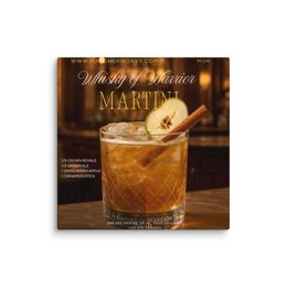 bbluna60 Whiskey of Warrior Recipe Canvas (in)