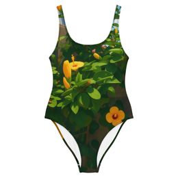 Nathy Yellow Swimsuit