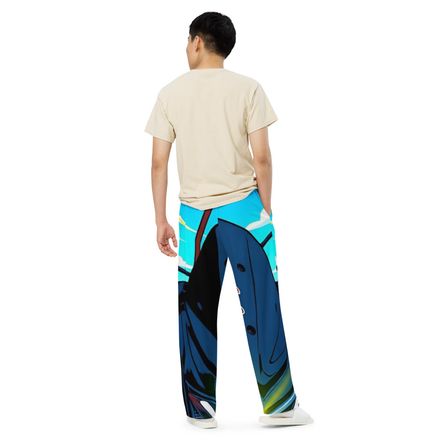 Juvy Motorbike Unisex Wide-Leg Pants