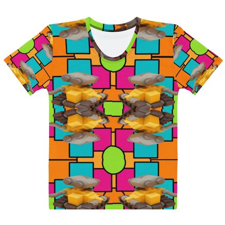Bbluna60 Robot Women's Crew Neck T-Shirt
