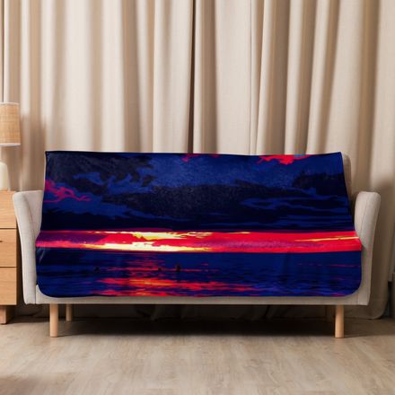 Boy2x 4Colors Sublimated Sherpa Blanket
