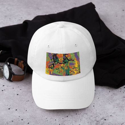 Bluna60 Abstract Desk Classic Dad Hat